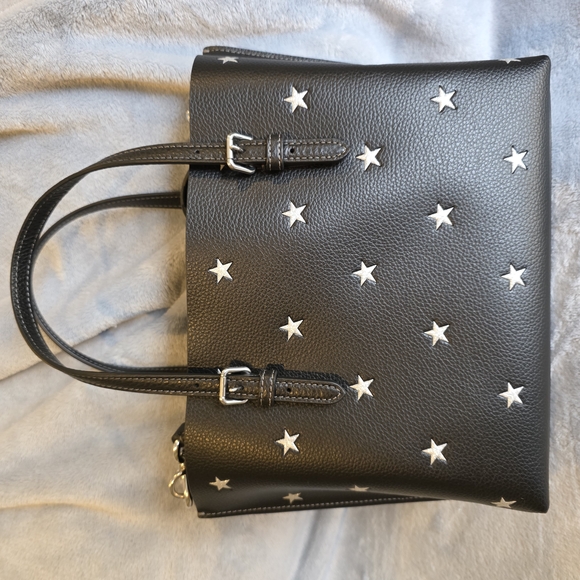 Coach Black Star-Studded Women's Bag - Picture 2 of 9